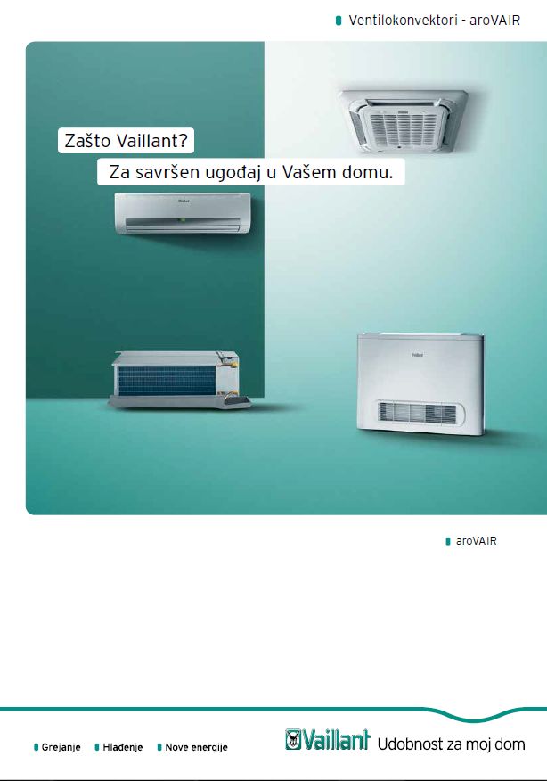 Vaillant ventilokovektori aroVAIR