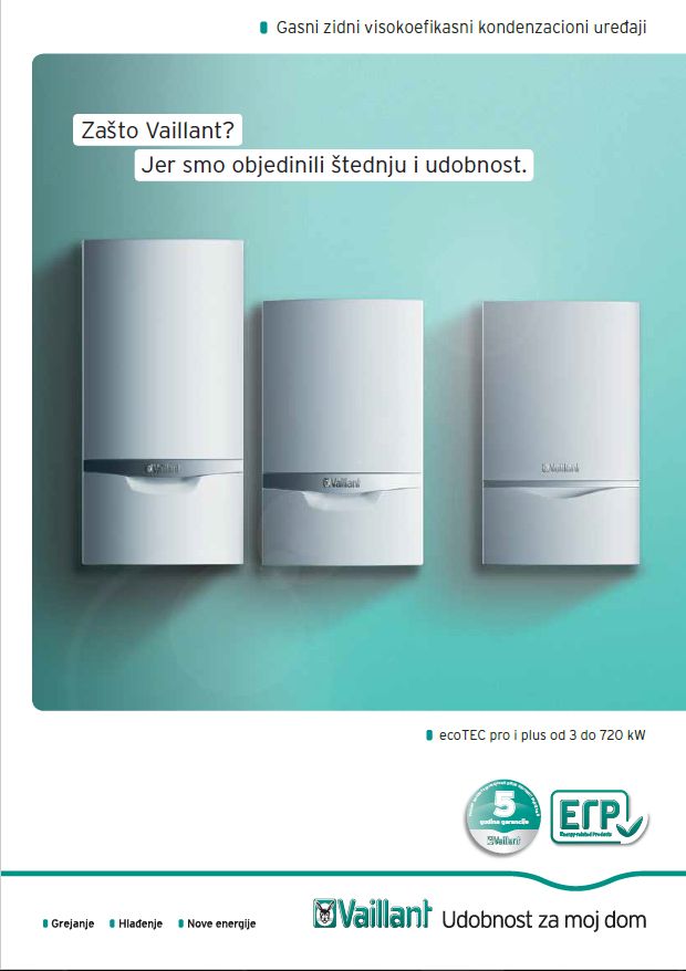 Vaillant Kondenzacioni zidni uređaji